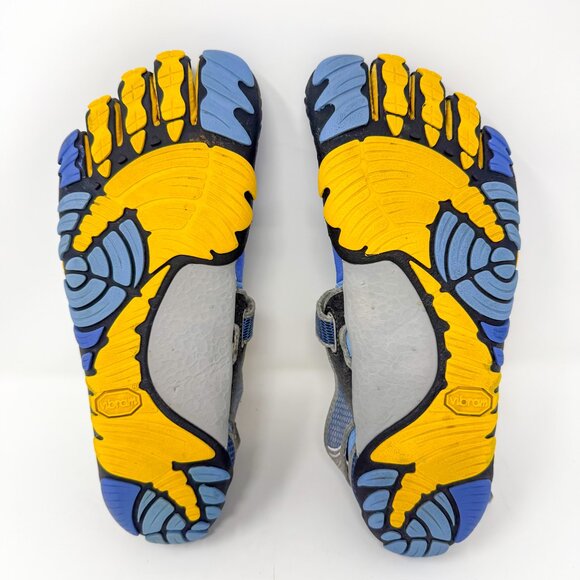 Vibram FiveFingers KMD Sport Shoes Women's 39 US 8/8.5 Blue Barefoot Minimalist - Picture 9 of 11